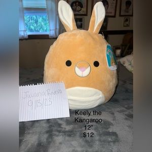 Squishmallows Keely the kangaroo 12” Stuffed Plush